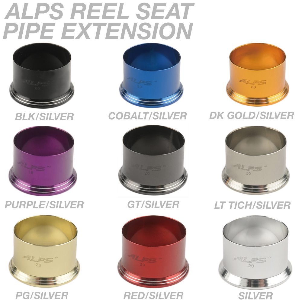 Alps Reel Seat Pipe Extension Ring