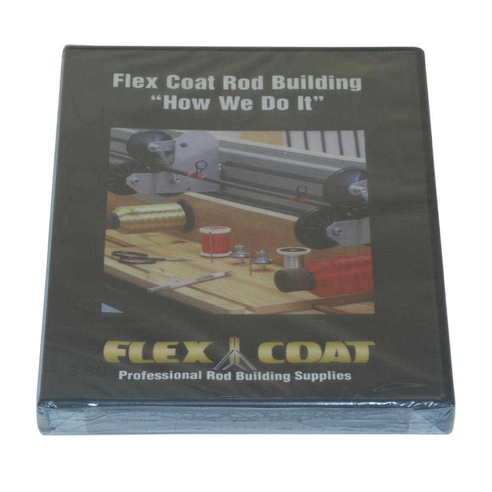 Books and DVDs: Flexcoat Basic Rod Building DVD