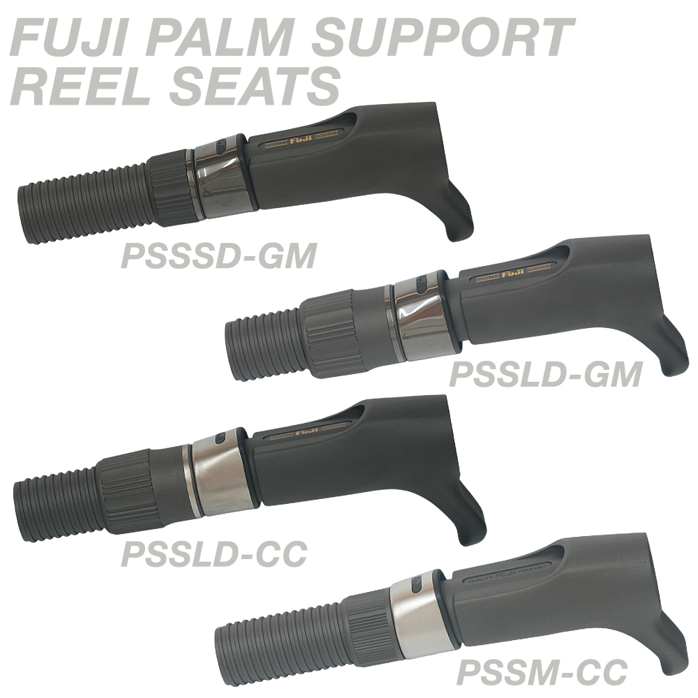 Bait Casting Reel Seats: Fuji Palm Support Reel Seats