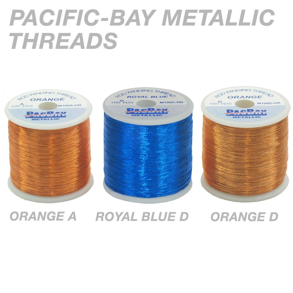 5 Colors Size A PacBay Metallic Wrapping Thread 