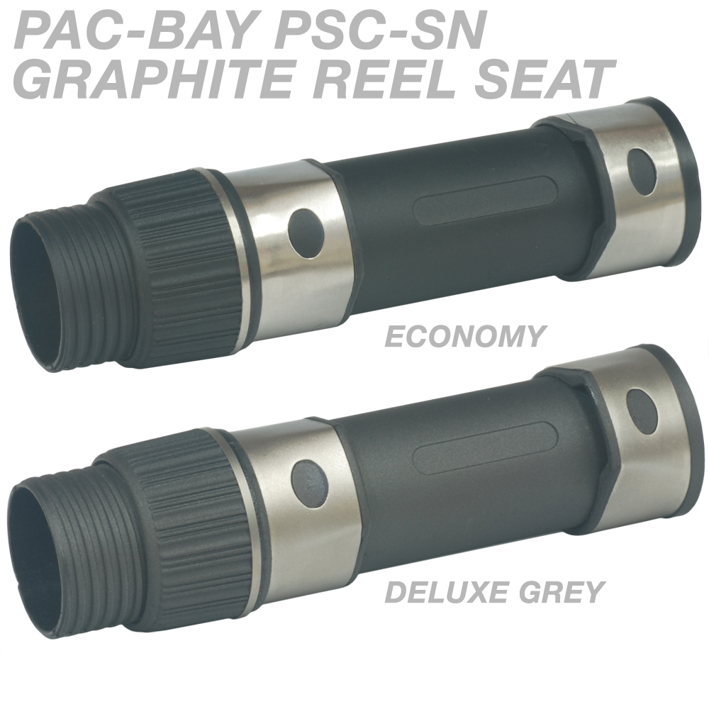 Cushioned Graphite Reel Seats