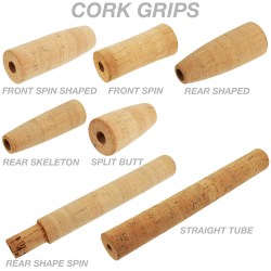 Cork Grips for Custom Fishing Rods