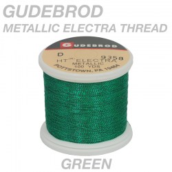 Gudebrod-Metallic-Green-Electra-9358-D-100yd-Spoo2